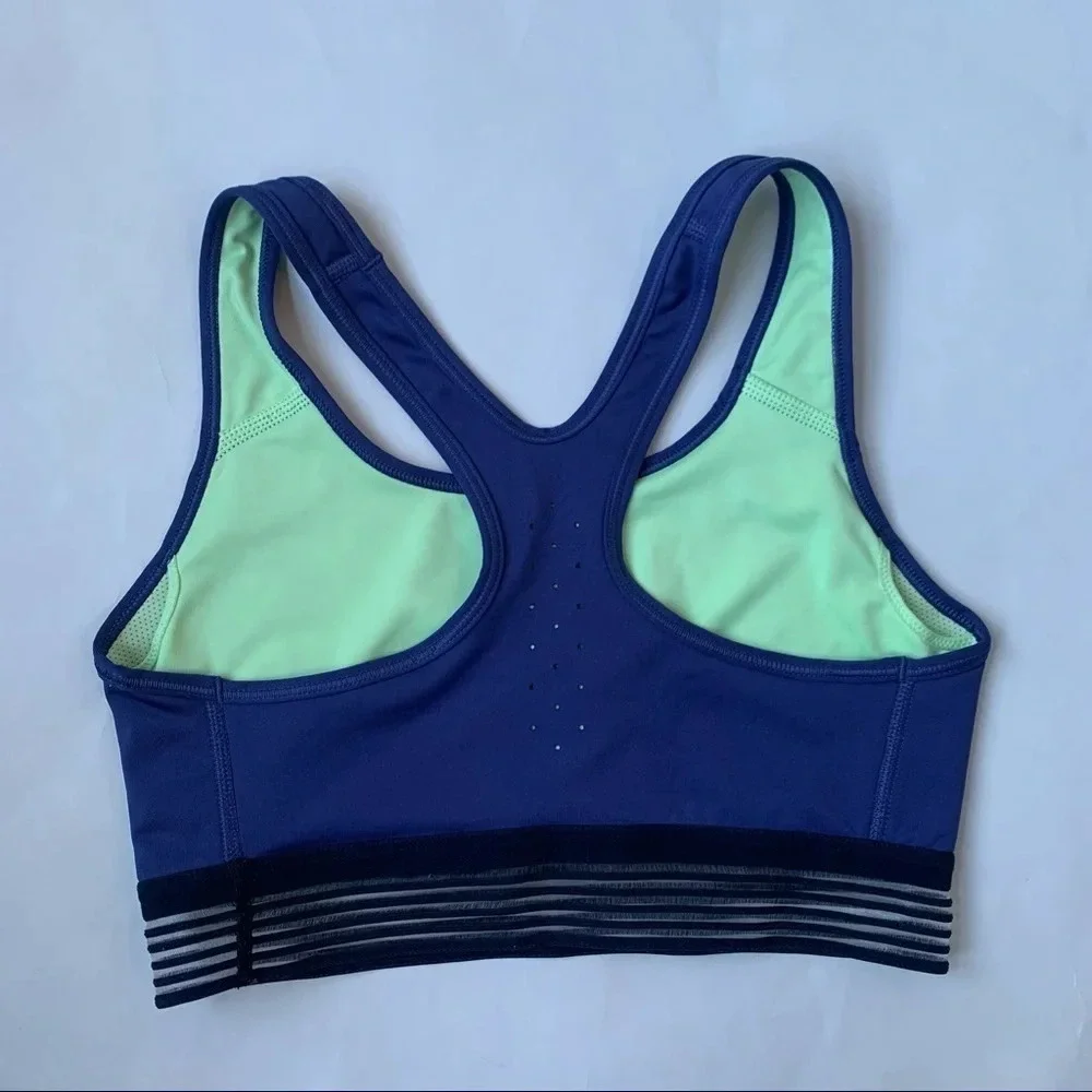 Women's Nike Pro Classic GRX Sports bra blue size M
